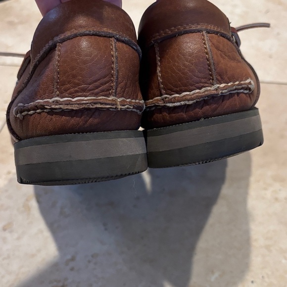 Clarks Leather Boat Shoes - Picture 10 of 14